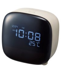 BRUNO/ブルーノ BRUNO BRUNO ブルーノ 置時計 デジタル ナイトライトクロック NIGHT LIGHT CLOCK ネイビー ベージュ BCA029/505231790