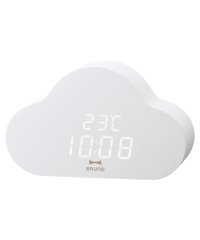 BRUNO/ブルーノ BRUNO BRUNO ブルーノ 置時計 デジタル クラウドクロック CLOUD CLOCK ホワイト グレー 白 BCA030/505231791