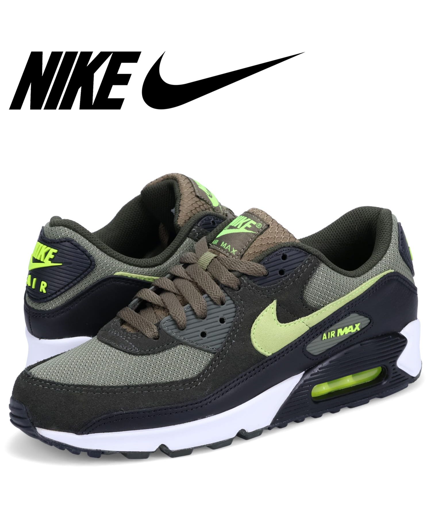 NIKE AIR MAX 90 ナイキ エアマックス90 スニーカー メンズ カーキ