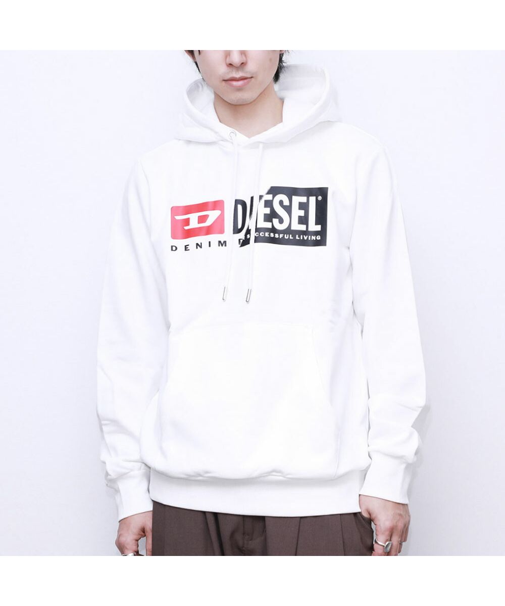 DIESEL ディーゼル スウェットパーカー メンズ レディース 男女