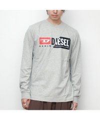 DIESEL/ディーゼル DIESEL T－DIEGO－LS－CUTY Tシャツ メンズ 長袖 トップス ロングTシャツ ロンT カットソー ボックスロゴ シャツ カジュアル/505232645