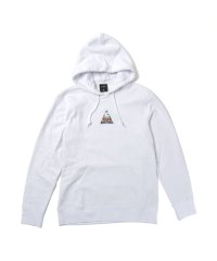 HUF/ハフ HUF パーカー メンズ トップス 長袖 フード プルオーバーフーディ 白 トレーナー カジュアル 裏起毛 シンプル ストリート  ネイビー ホワイト S/505232836