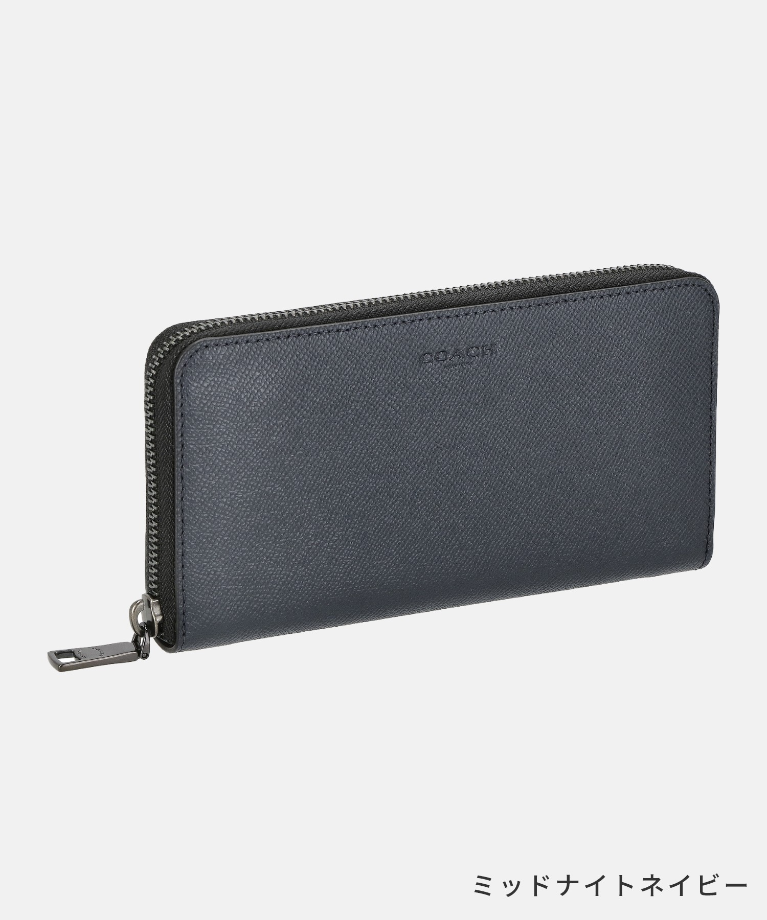 COACH ブラック 長財布 F75013 新品未使用 メンズ COACH コーチ 長財布 メンズ 小銭入れあり レザー ブラック