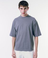 LACOSTE Mens/5分袖モックネックサマーニットTシャツ/505172705