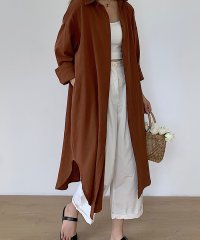 NinaetLina/ニナエリナ Nina et Lina ロングシャツワンピース/505233753