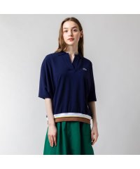 LACOSTE/ドルマンスリーブスキッパーネックポロシャツ/505234511