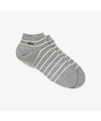 LACOSTE Mens/細ボーダーくるぶし丈ソックス/505234520