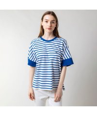 LACOSTE/ドルマンスリーブワイドボーダーTシャツ/505234527