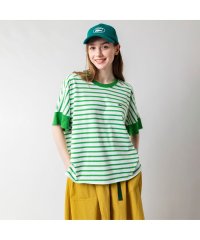 LACOSTE/ドルマンスリーブワイドボーダーTシャツ/505234527