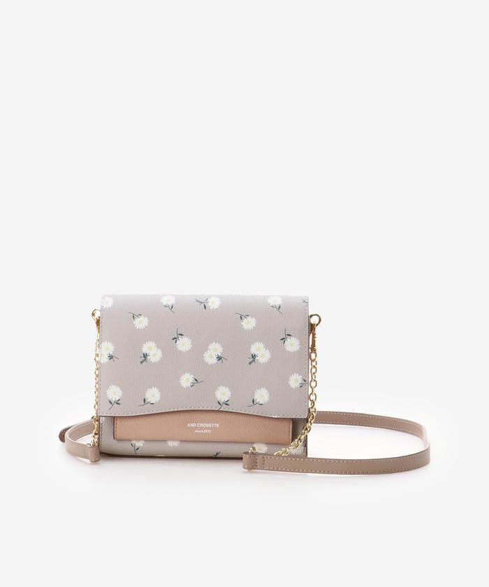 kate spade デイジー モチーフ かごバッグ（デイジーモチーフ