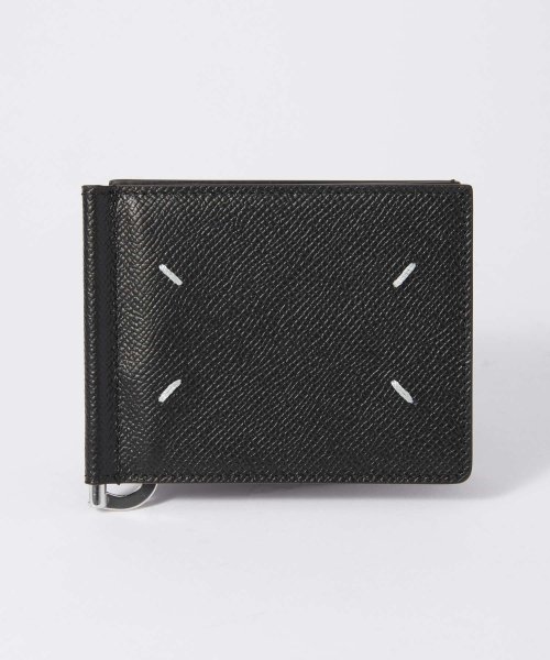 正規品 Maison Margiela 三つ折り 黒 レザー マルジェラ 財布（正規品 
