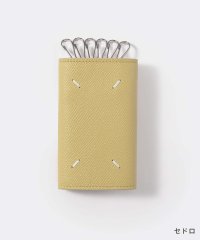 MAISON MARGIELA/メゾン マルジェラ MAISON MARGIELA S55UA0026 P4745 キーケース レディース 4ステッチ 6連 レザー シンプル ロゴ コンパクト/505235022