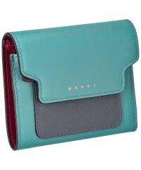 MARNI/マルニ MARNI PFMO0052U1－LV520 二つ折り財布 レディース 財布 ミニ財布 小銭入れ シンプル 小物 プレゼント お祝い 記念 コンパクト財/505235552