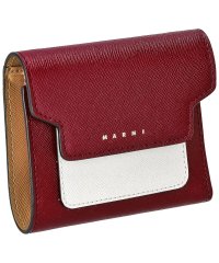 MARNI/マルニ MARNI PFMO0052U1－LV520 二つ折り財布 レディース 財布 ミニ財布 コンパクト財布 無地 全3色/505235552