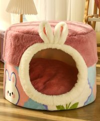 aimoha/アイモハ aimoha ラビット耳付きペットテント【返品不可商品】/505235812