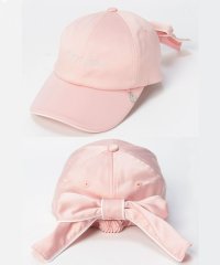 Munsingwear/【公式通販限定】【Sサイズ】リボ付きサテンキャップ（帯電防止/防汚・吸汗速乾・抗菌防臭)【アウトレット】/505217119