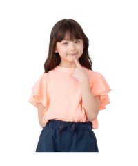 MAC HOUSE(kid's)/NAVY ネイビー シフォンラッフルブラウス N23－3－21027/505235205