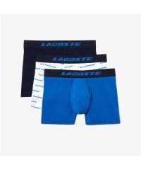 LACOSTE Mens/マイクロファイバープリントトランクショーツ3パック/505236643