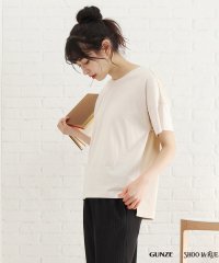 SHOO・LA・RUE/【ＧＵＮＺＥ】睡眠専用Tシャツ「寝るＴ」ｓｗｅｅｔ　ｌａｂｅｌ（半袖）/505237727