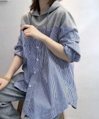 Doux Belle/ドゥー ベル Doux Belle ストライプブラウス シャツ トップス/505237765