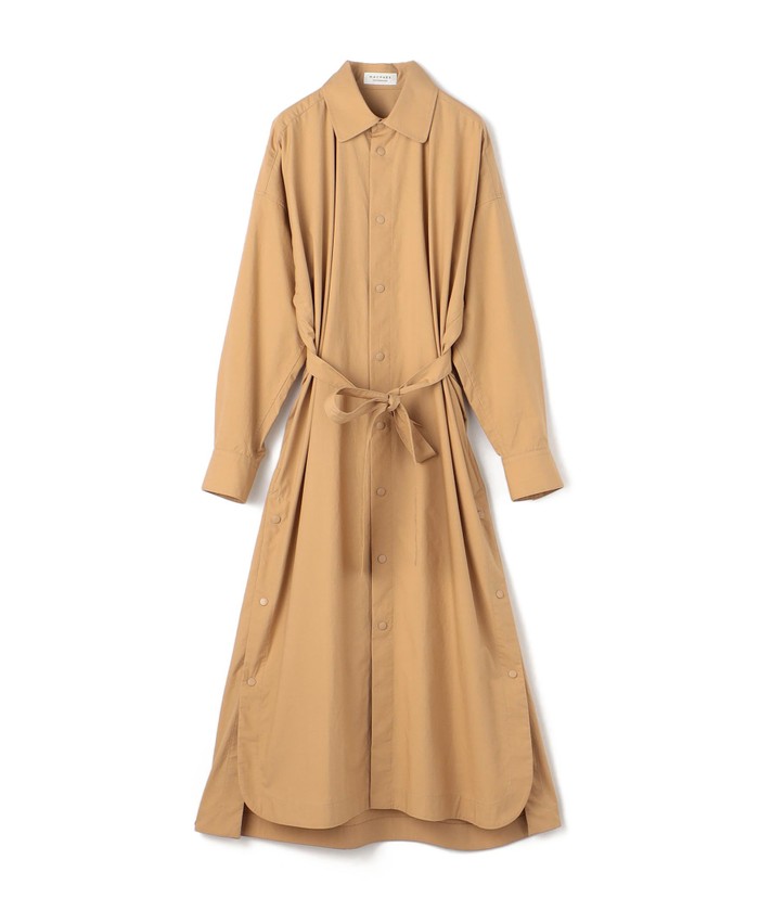 セール 70%OFF】コットンタイプライター ベルテッドコート