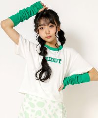 ZIDDY/【 ニコ☆プチ 掲載 】アームカバー付きリンガーTシャツ(130~160cm)/505239269
