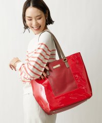 MK MICHEL KLEIN BAG/【2WAY】エナメルデザインBIGトートバッグ/505239310