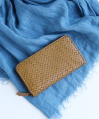 doob London/ドゥーブロンドン doob London [doob London]イタリア ヌメ革 メッシュ ラウンドファスナー 長財布/505239641