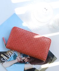 doob London/ドゥーブロンドン doob London [doob London]イタリア ヌメ革 メッシュ ラウンドファスナー 長財布/505239641