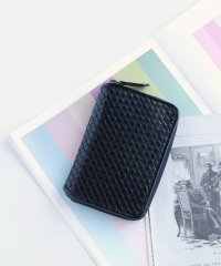 doob London/ドゥーブロンドン doob London [doob London]イタリア ヌメ革 メッシュ ラウンドファスナー 折財布/505239642