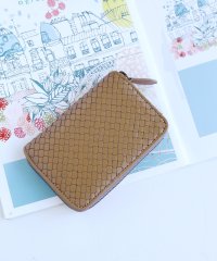 doob London/ドゥーブロンドン doob London [doob London]イタリア ヌメ革 メッシュ ラウンドファスナー 折財布/505239642