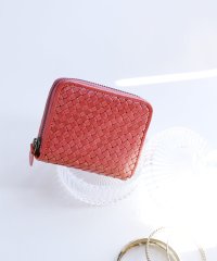 doob London/ドゥーブロンドン doob London [doob London]イタリア ヌメ革 メッシュ ラウンドファスナー コンパクト財布/505239643