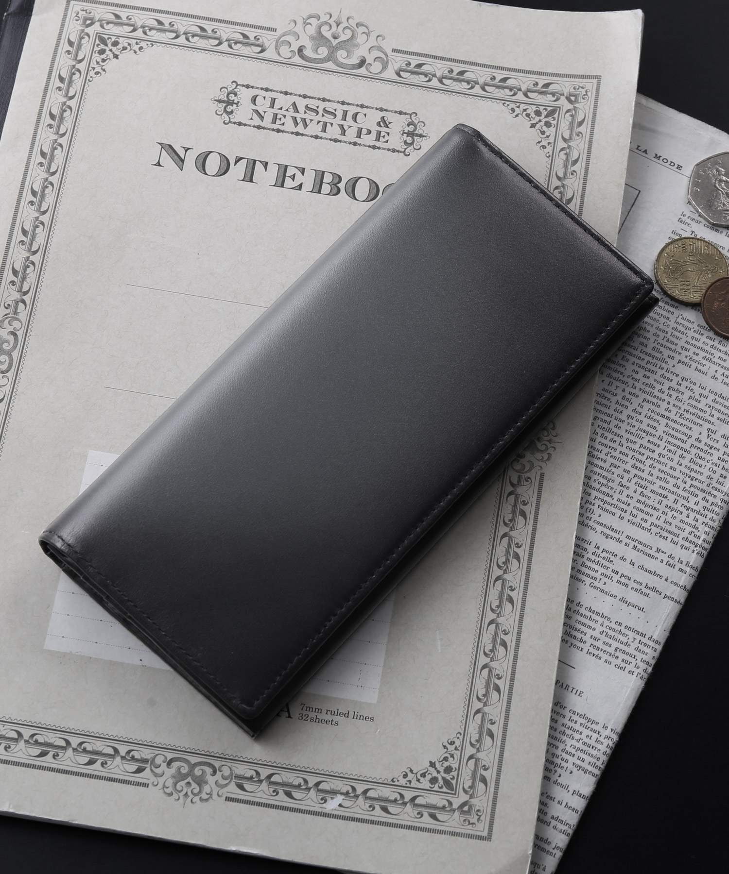 PRAIRIE 牛革グラデーション長財布 プレリー PRAIRIE [PRAILIE]牛革レザーグラデーション長財布