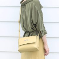 HALEINE/アレンヌ HALEINE [HALEINE]牛革レザー刺繍入りショルダーバッグ/505239781