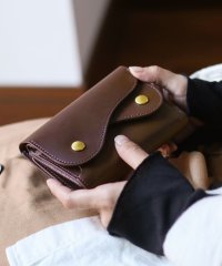 Jamale/ジャマレ Jamale [Jamale]牛革レザー日本製三つ折りミニ財布/505239806