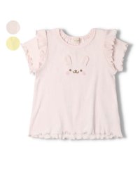 Kids Zoo/【子供服】 kid´s zoo (キッズズー) うさぎ半袖Ｔシャツ 80cm，90cm W40820/505240100