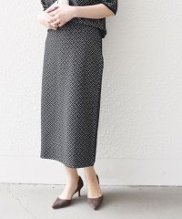 SHIPS WOMEN/* 〈手洗い可能〉ブリスター ジャカード スカート◇/505240293