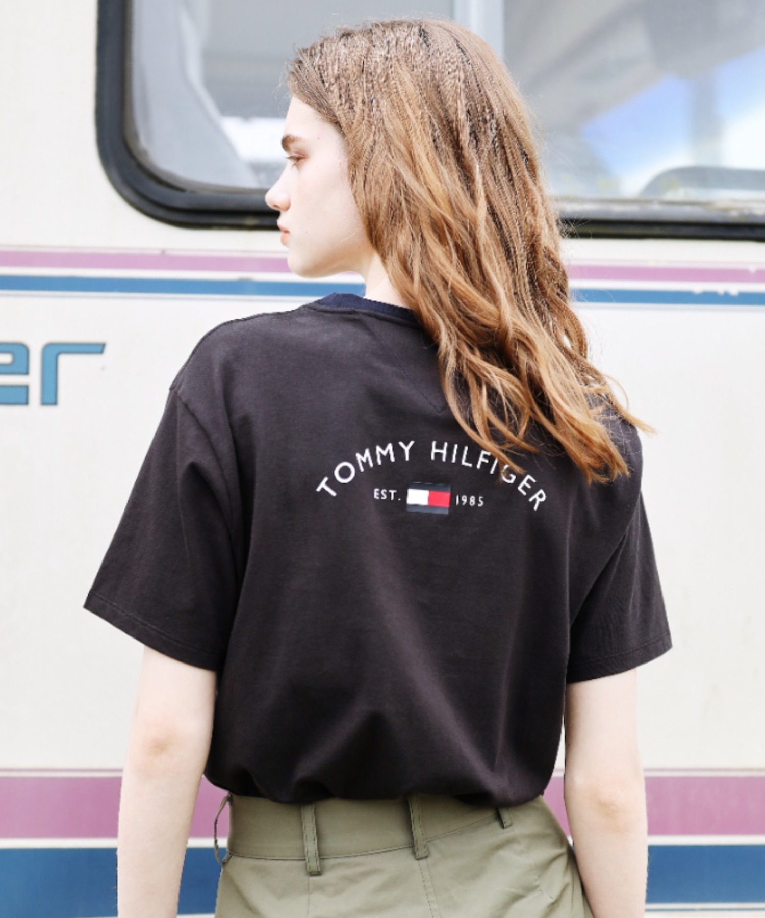 GIRLS ヒルフィガースパンコールTシャツ | トミー ヒルフィガー