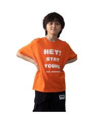 MAC HOUSE(kid's)/マックハウス Mac－House NAVY ネイビー プリントTシャツ N23ー3ー22042/505235209