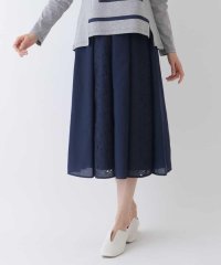 HIROKO BIS/ロゴレースジョイントギャザースカート/505241819