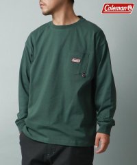 marukawa shonan/【Coleman/コールマン】コットン 100％ ポケット Tシャツ 長袖 ロンT メンズ レディース Tシャツ カジュアル アウトドア トップス ポケT 綿/505184690