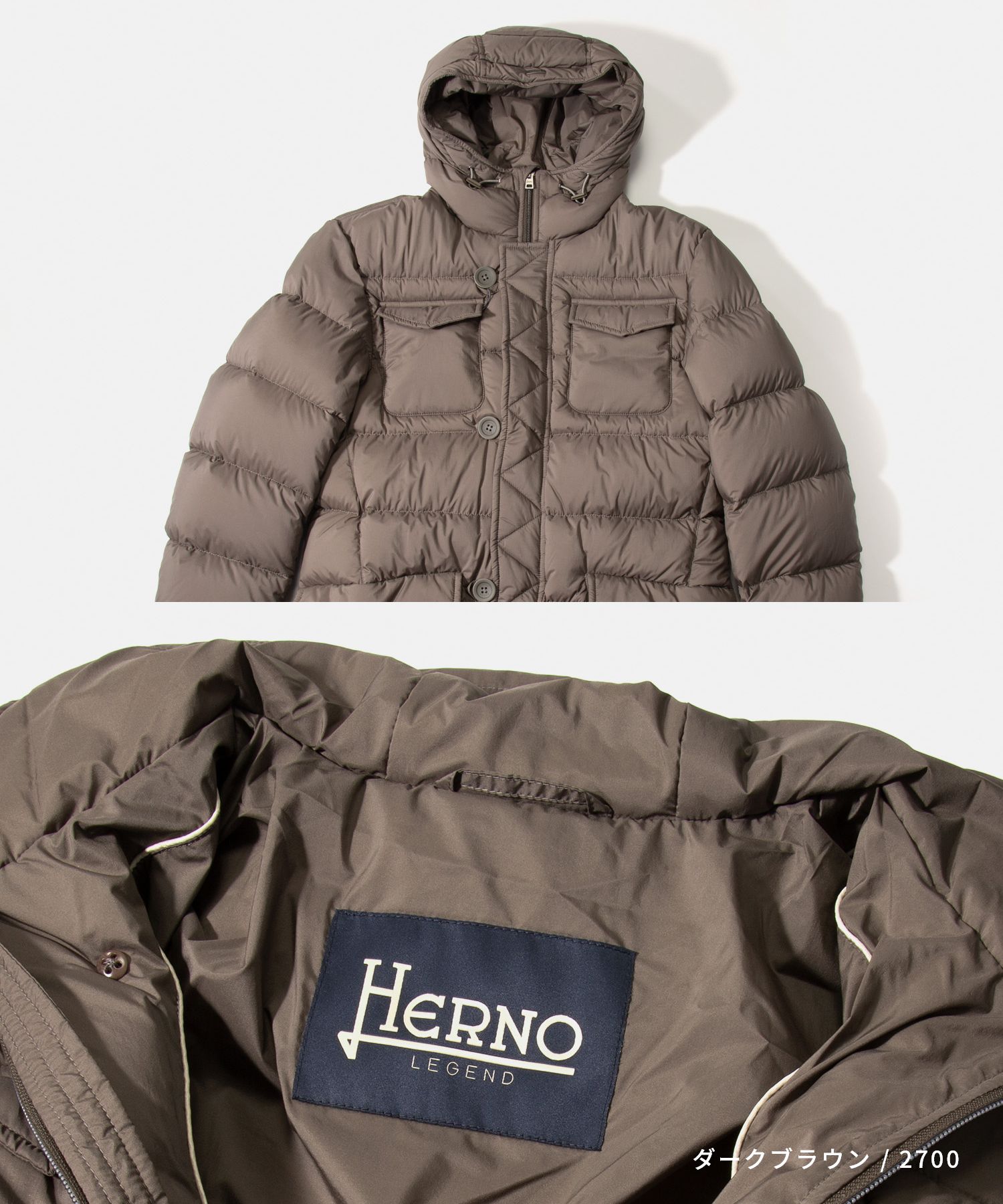 ヘルノ　ダウンジャケット 2023-24AW ｜ HERNO（ヘルノ）ラインナップ | 【Octet Blog