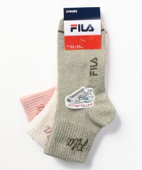 FILA socks Ladies/ショートリブソックス 3足組 レディース/505239190