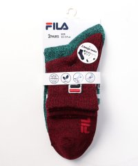 FILA socks Mens/ロゴ ショートソックス 2足組 メンズ/505239199
