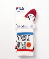 FILA socks Mens/バスケットボール柄 リブソックス 2足組 メンズ/505239203