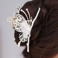 Sawa a la mode/サワアラモード Sawa a la mode レディース 小物 アクセサリー ヘアクリップ ゴールド 蝶 アクセ/505242135