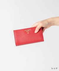 PRADA/プラダ PRADA 1ML009 二つ折り財布 レディース 財布 レザー ウォレット ブランド 本革 小物 ロゴ プレゼント ギフト 贈り物 シンプル 誕生日 /505243152