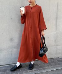 MAISON BREEZE/累計販売 1.3万枚！【SETUP7】ワンピース 長袖 マキシ丈 スタンドカラー バルーンスリーブ ボリューム袖 3WAY シャツワンピ 手洗い可/504362199