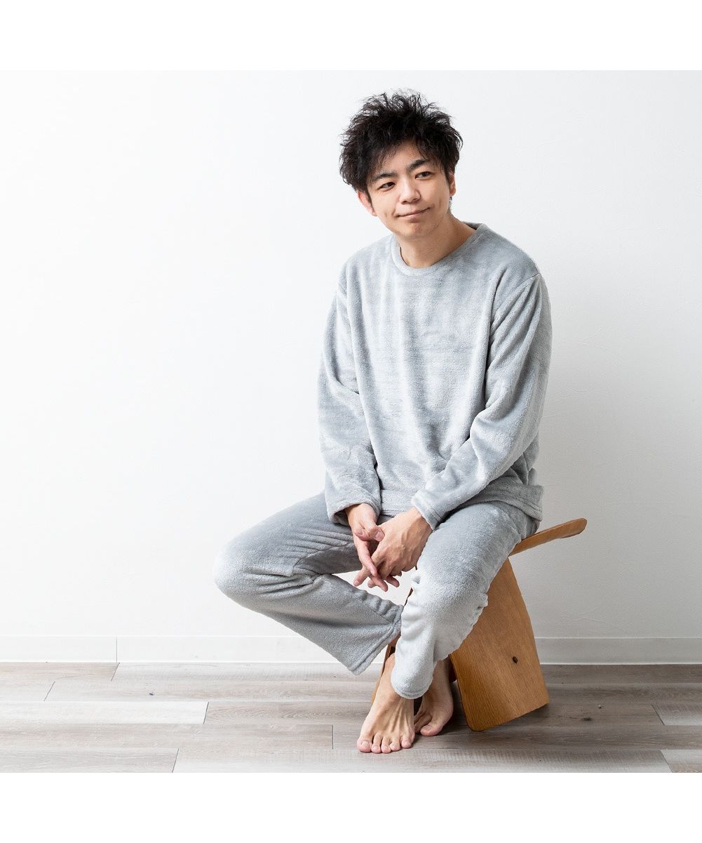 2セットの価格】カップルパジャマ春秋カーディガンb