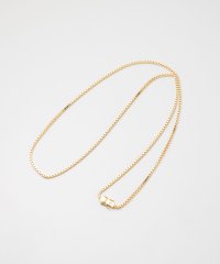 TOMWOOD/TOM WOOD ネックレス トムウッド N01019VBX01S925 9k Square chain gold メンズ レディース アクセサリー スクエアチ/505242610